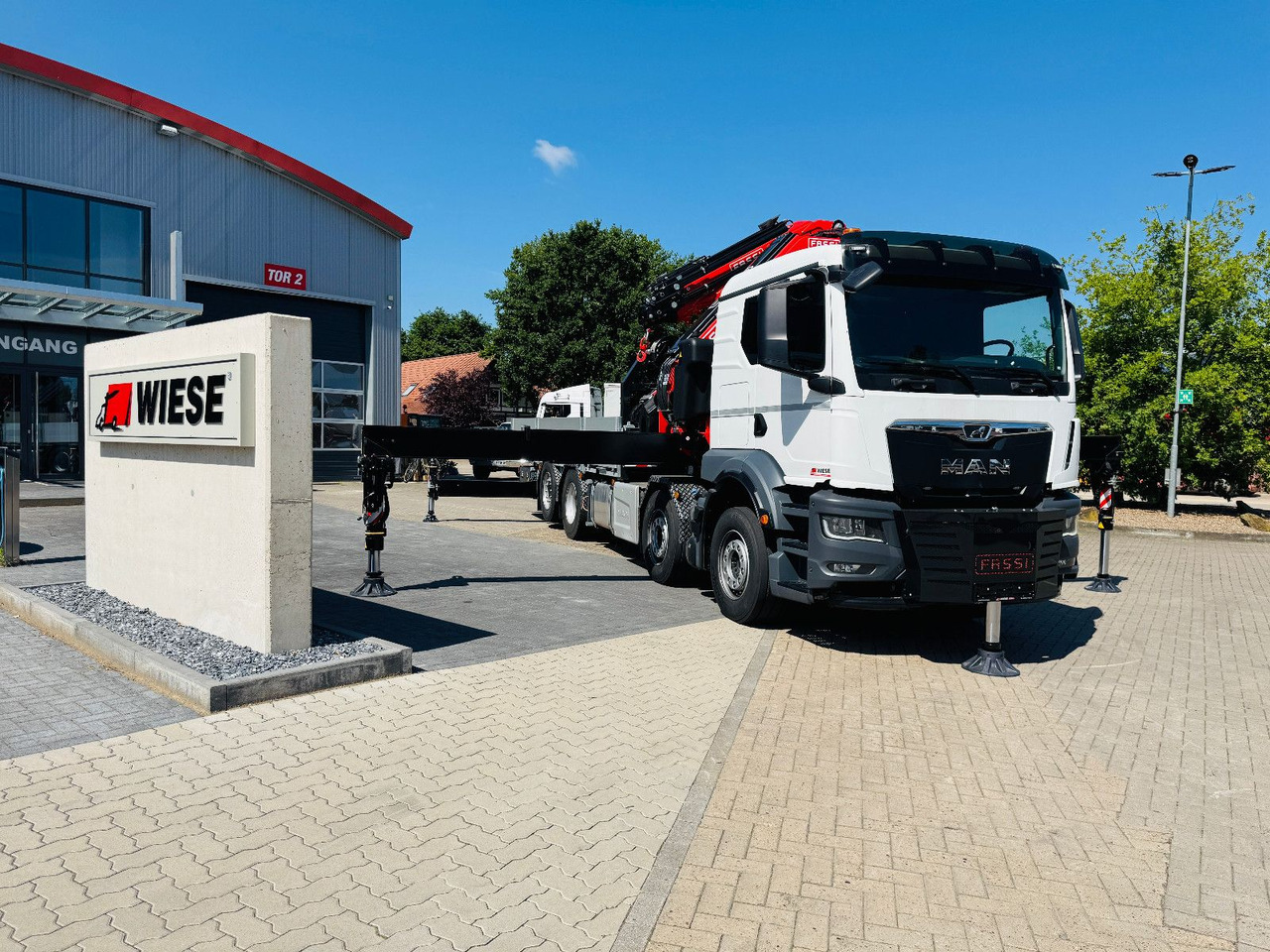 Dropside/ Flatbed truck, Crane truck MAN TGS 32.510 mit F710 Frontkran sofort: picture 15 Dropside/ Flatbed truck, Crane truck MAN TGS 32.510 mit F710 Frontkran sofort: picture 15