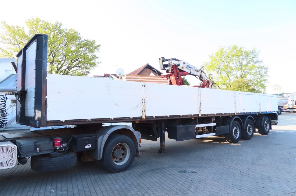 Rollkran Auflieger Kennis - Dropside/ Flatbed semi-trailer: picture 2 Rollkran Auflieger Kennis - Dropside/ Flatbed semi-trailer: picture 2