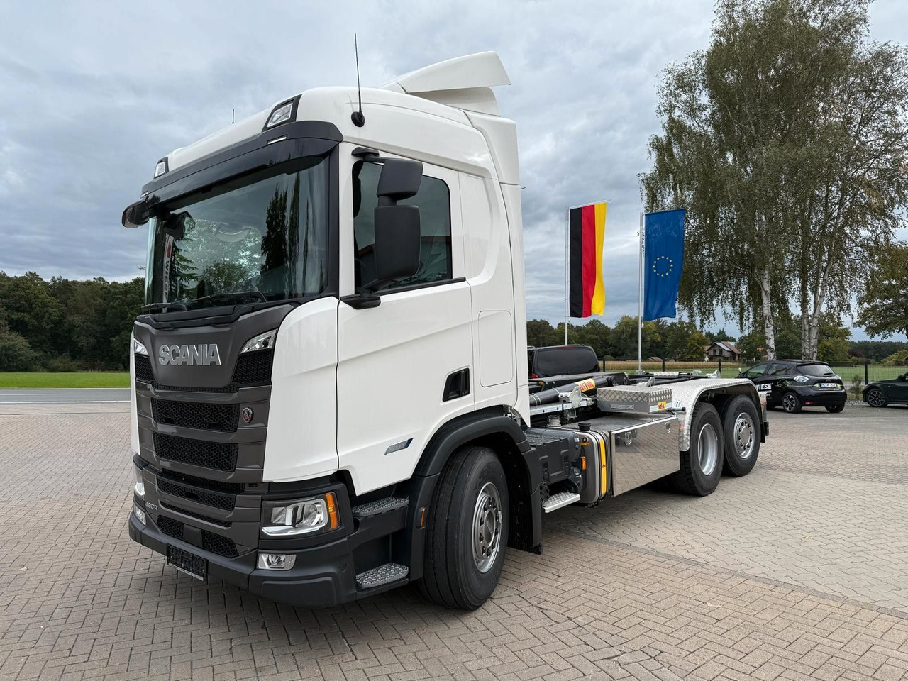 Scania R460 6x2 - Abrollkipper - Sofort Verfügbar! - Hook lift truck: picture 1 Scania R460 6x2 - Abrollkipper - Sofort Verfügbar! - Hook lift truck: picture 1