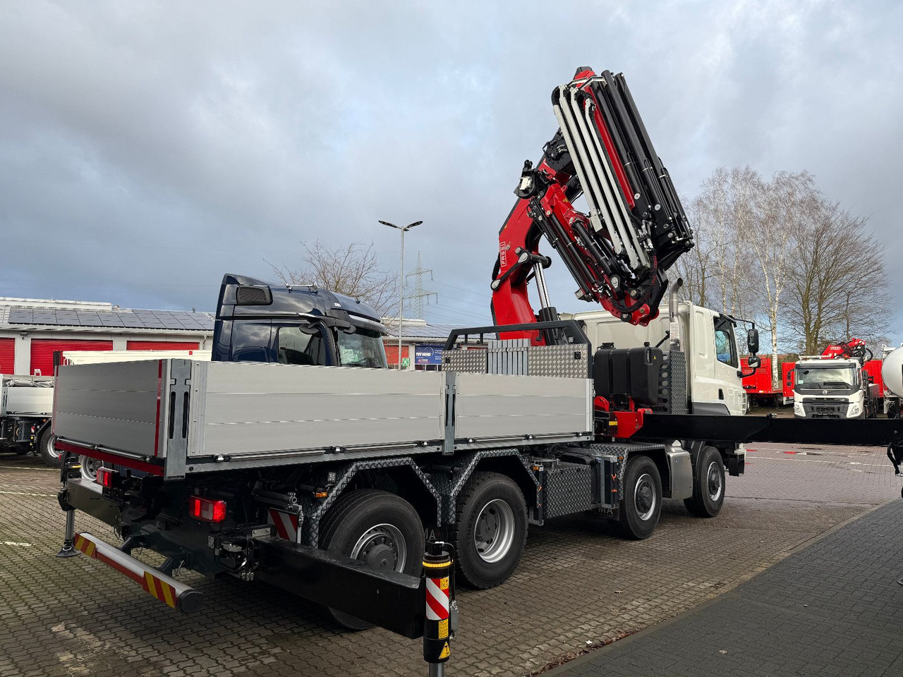 Dropside/ Flatbed truck, Crane truck Tatra 41.500 8x8 Phoenix Fassi F710 Kran: picture 12