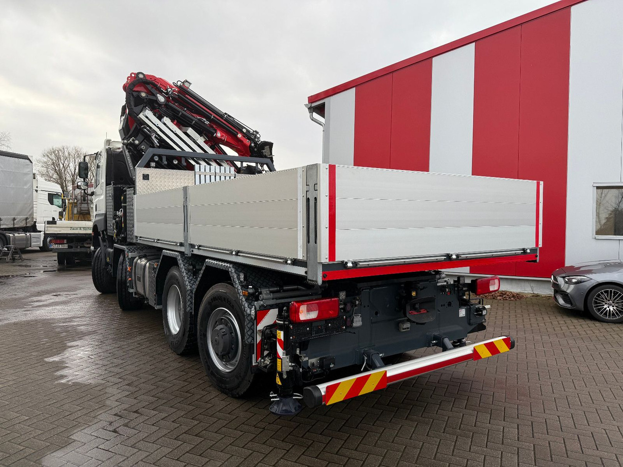 Dropside/ Flatbed truck, Crane truck Tatra 41.500 8x8 Phoenix Fassi F710 Kran: picture 7