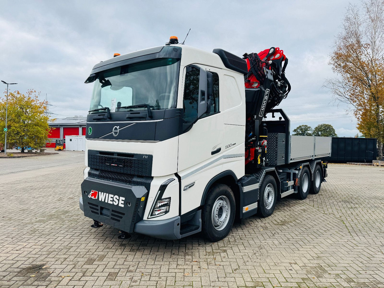 Volvo FH 500 8x4 Kran F820 RA2.27 Jib & Winde Sofort - Dropside/ Flatbed truck, Crane truck: picture 1 Volvo FH 500 8x4 Kran F820 RA2.27 Jib & Winde Sofort - Dropside/ Flatbed truck, Crane truck: picture 1
