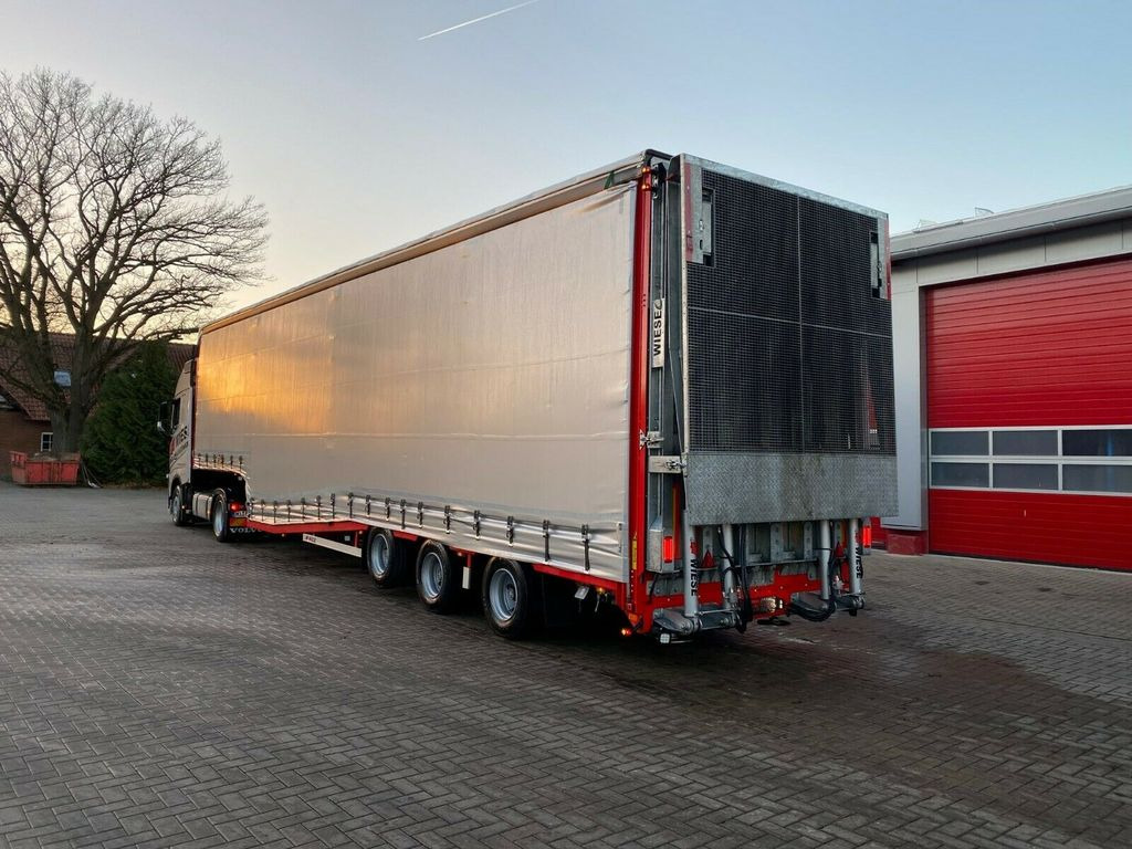 Wiese Gabelstaplertransporter mit Rampe - Low loader semi-trailer: picture 4 Wiese Gabelstaplertransporter mit Rampe - Low loader semi-trailer: picture 4