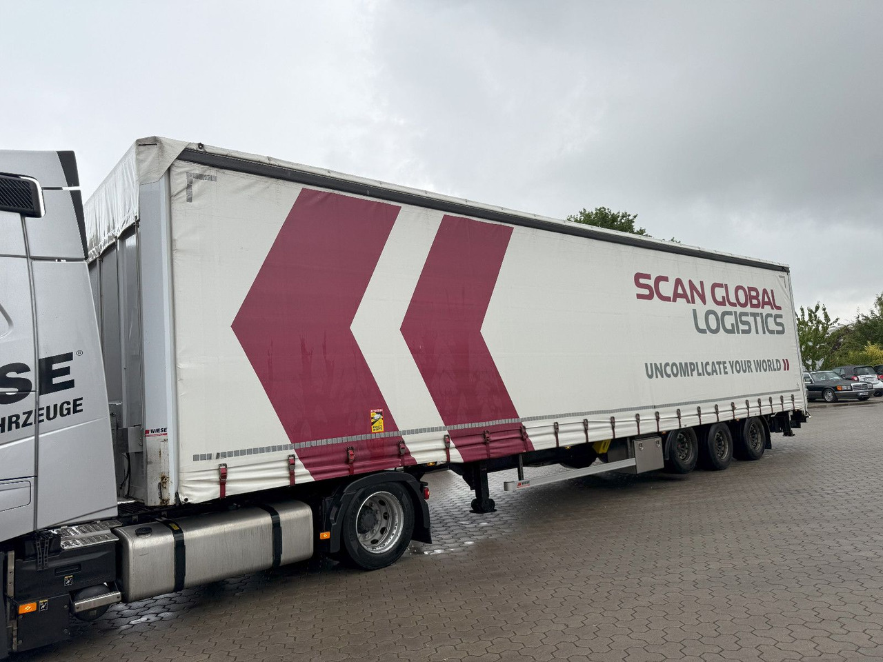 Wiese Mega Schiebeplane mit Dhollandia Rampe 9t - Curtainsider semi-trailer: picture 3 Wiese Mega Schiebeplane mit Dhollandia Rampe 9t - Curtainsider semi-trailer: picture 3
