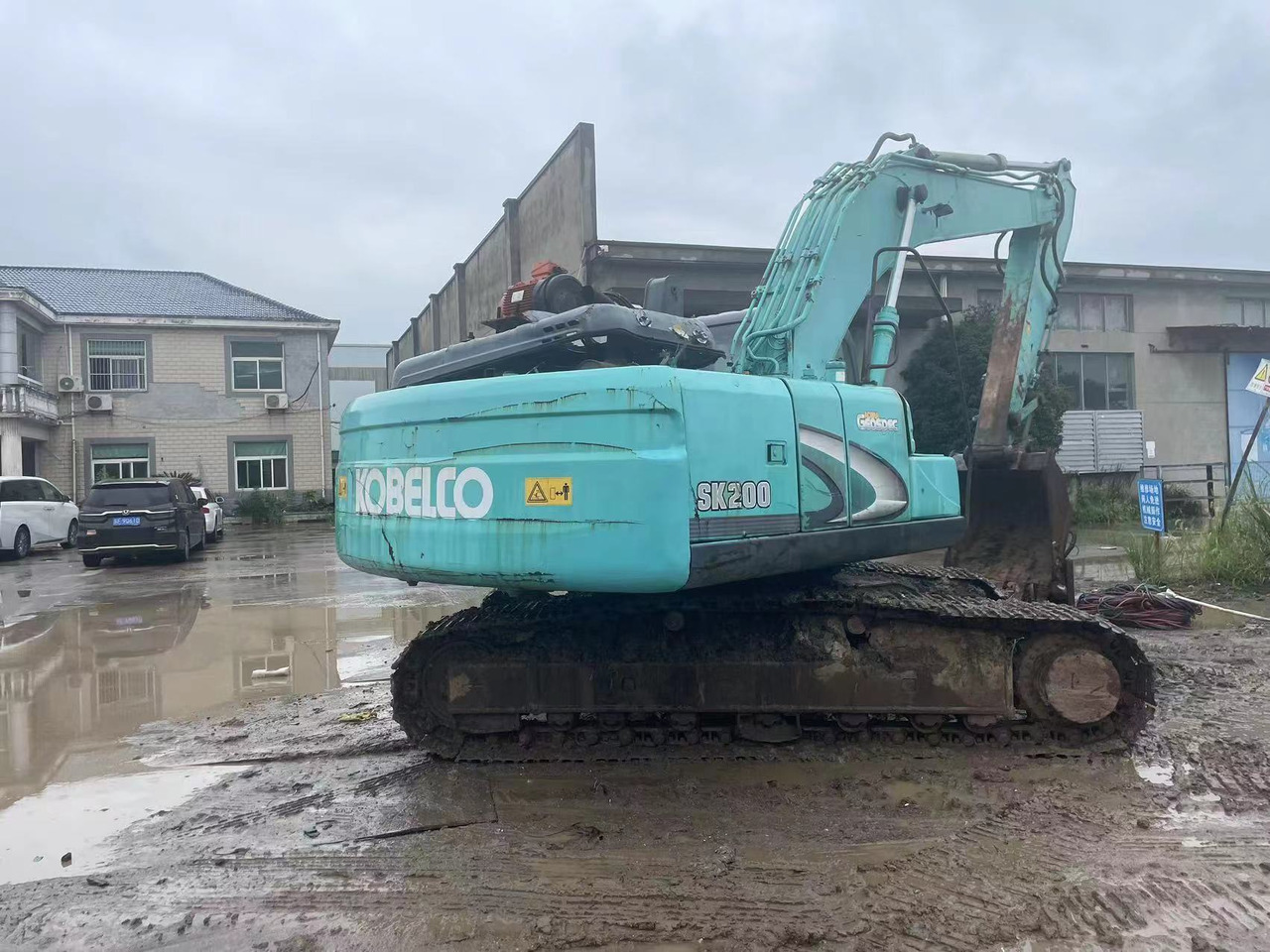 Kobelco SK200 - Crawler excavator: picture 2 Kobelco SK200 - Crawler excavator: picture 2