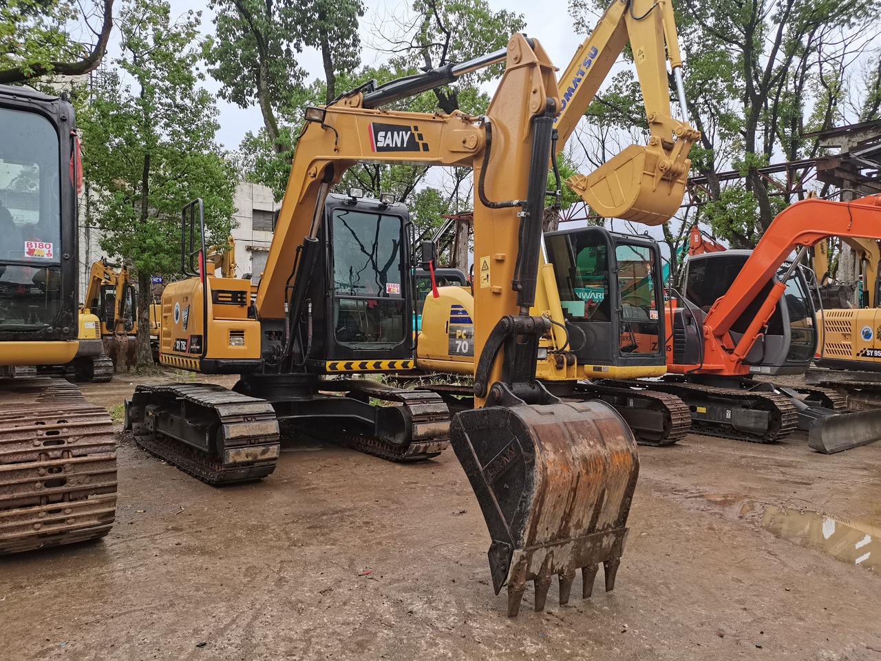 SANY SY75C - Mini excavator: picture 2 SANY SY75C - Mini excavator: picture 2