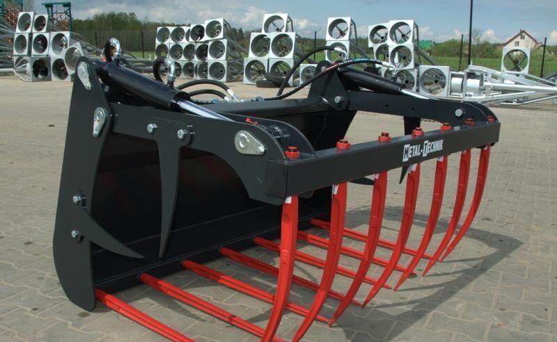 Metal-Technik Krokodyl 1,8 m euro/sms - Grapple for Farm tractor: picture 3 Metal-Technik Krokodyl 1,8 m euro/sms - Grapple for Farm tractor: picture 3