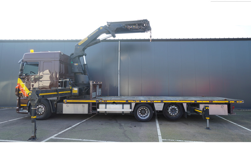 DAF XF 460 6X2 FLATBED TRUCK WITH PALFINGER PK 50002 CRANE - Crane truck: picture 1 DAF XF 460 6X2 FLATBED TRUCK WITH PALFINGER PK 50002 CRANE - Crane truck: picture 1
