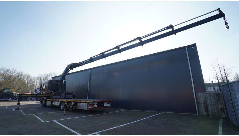 DAF XF 460 6X2 FLATBED TRUCK WITH PALFINGER PK 50002 CRANE - Crane truck: picture 3 DAF XF 460 6X2 FLATBED TRUCK WITH PALFINGER PK 50002 CRANE - Crane truck: picture 3