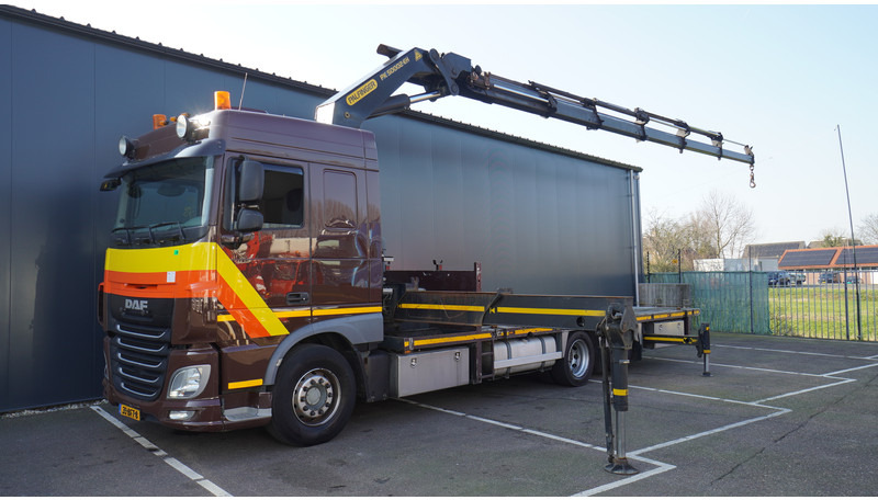 DAF XF 460 6X2 FLATBED TRUCK WITH PALFINGER PK 50002 CRANE - Crane truck: picture 2 DAF XF 460 6X2 FLATBED TRUCK WITH PALFINGER PK 50002 CRANE - Crane truck: picture 2