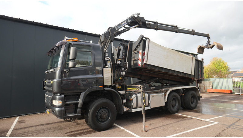 Ginaf X 3335 S 6X6 HOOKARM WITH HIAB 144 DS-3 DUO CRANE 352.000KM - Crane truck: picture 2 Ginaf X 3335 S 6X6 HOOKARM WITH HIAB 144 DS-3 DUO CRANE 352.000KM - Crane truck: picture 2