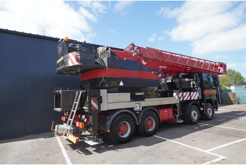 Crane truck Mercedes-Benz ACTROS 4141 / FAUN HK60 MOBILE CRANE WITH JIB: picture 8 Crane truck Mercedes-Benz ACTROS 4141 / FAUN HK60 MOBILE CRANE WITH JIB: picture 8