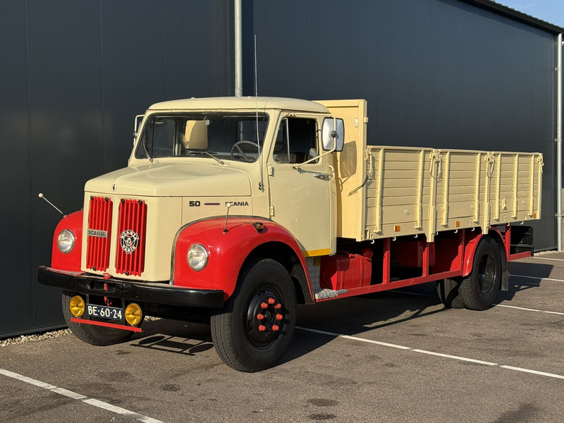 Scania 50 L5046 4X2 CLASSIC OLDTIMER OPEN BOX TRUCK - Dropside/ Flatbed truck: picture 2 Scania 50 L5046 4X2 CLASSIC OLDTIMER OPEN BOX TRUCK - Dropside/ Flatbed truck: picture 2
