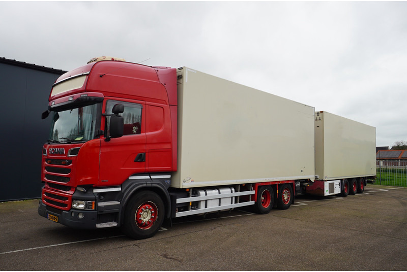 Scania R 580 V8 6X2 FRIGO RETARDER IN COMBI WITH BURG TRAILER - Refrigerated truck: picture 3 Scania R 580 V8 6X2 FRIGO RETARDER IN COMBI WITH BURG TRAILER - Refrigerated truck: picture 3