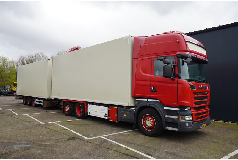 Scania R 580 V8 6X2 FRIGO RETARDER IN COMBI WITH BURG TRAILER - Refrigerated truck: picture 4 Scania R 580 V8 6X2 FRIGO RETARDER IN COMBI WITH BURG TRAILER - Refrigerated truck: picture 4