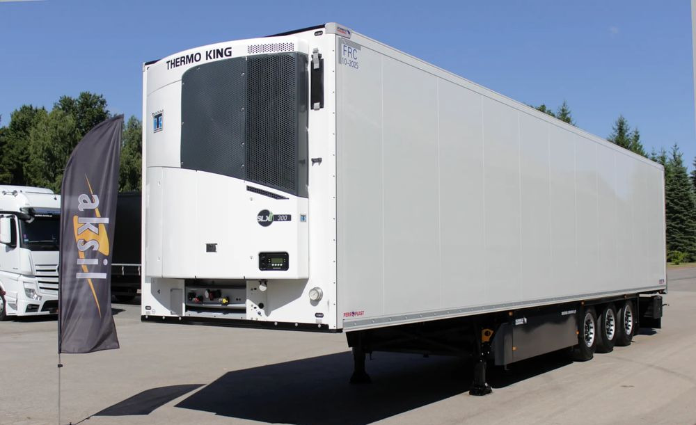 Schmitz Cargobull FP 60 V7 Thermo King SLXi 300 / JAK NOWA / ŚCIANA 7 CM / - Refrigerated semi-trailer: picture 1 Schmitz Cargobull FP 60 V7 Thermo King SLXi 300 / JAK NOWA / ŚCIANA 7 CM / - Refrigerated semi-trailer: picture 1