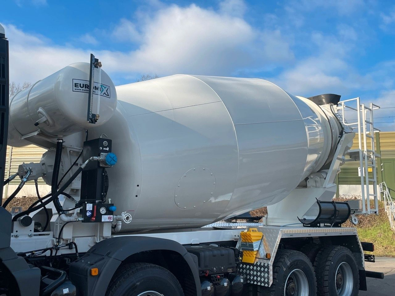 Concrete mixer truck MAN TGS 41.400 8x4 / EuromixMTP  EM  10m³  R/ EURO 5: picture 11