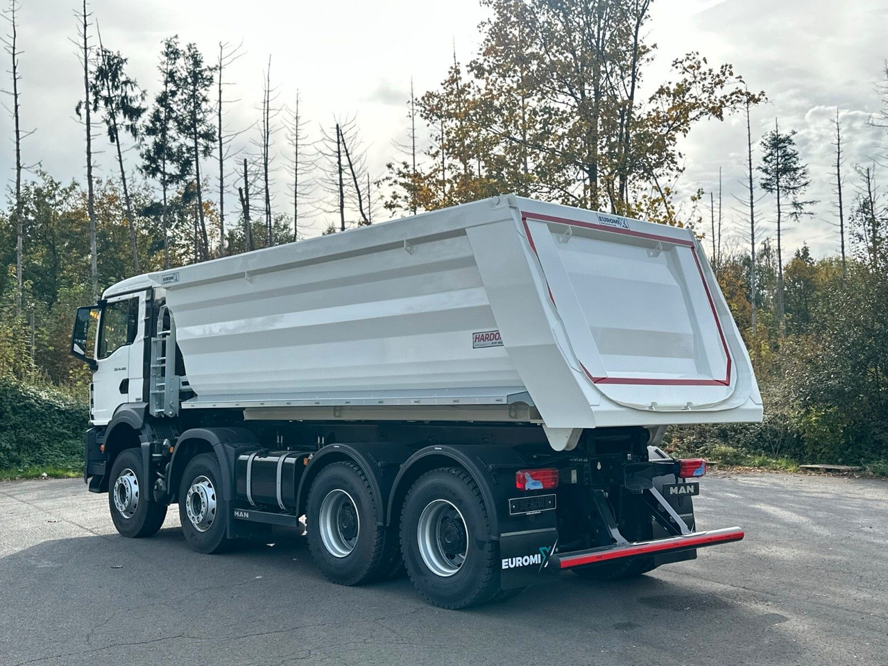 MAN TGS 41.480 BB 8X4 Euromix Mulden Kipper HARDOX - Tipper: picture 4 MAN TGS 41.480 BB 8X4 Euromix Mulden Kipper HARDOX - Tipper: picture 4