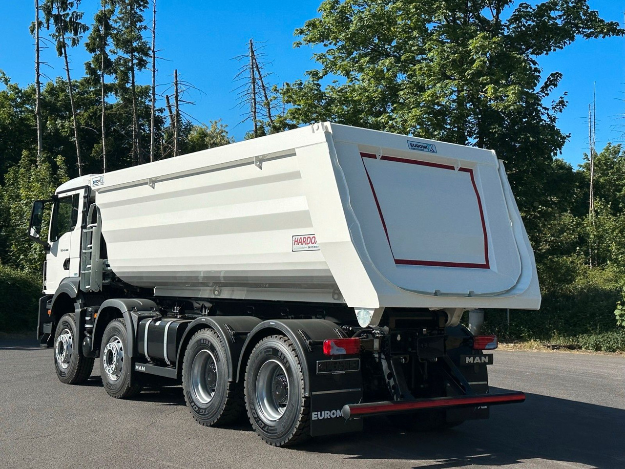 MAN TGS 41.480 BB 8X4 Euromix Mulden Kipper HARDOX - Tipper: picture 5 MAN TGS 41.480 BB 8X4 Euromix Mulden Kipper HARDOX - Tipper: picture 5