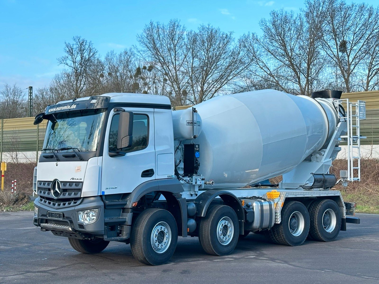 Mercedes-Benz Arocs 5 3743 8X4 / Euro6e EuromixMTP EM 10 L - Concrete mixer truck: picture 2 Mercedes-Benz Arocs 5 3743 8X4 / Euro6e EuromixMTP EM 10 L - Concrete mixer truck: picture 2