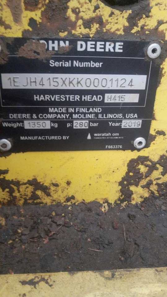 John Deere 1270 E - Forestry harvester: picture 5 John Deere 1270 E - Forestry harvester: picture 5