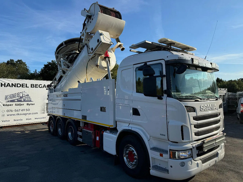 Scania R480 Sewer Jetter + Recycler, Euro 6, Super 2000 (16m3), 2013 - Vacuum truck: picture 1 Scania R480 Sewer Jetter + Recycler, Euro 6, Super 2000 (16m3), 2013 - Vacuum truck: picture 1