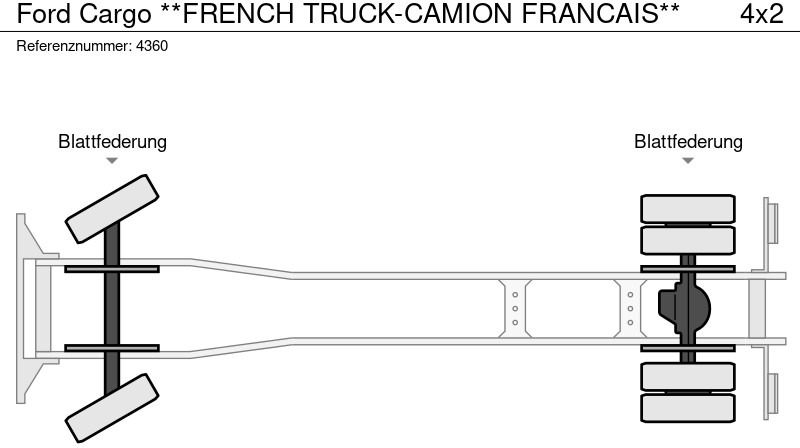 Tipper Ford Cargo **FRENCH TRUCK-CAMION FRANCAIS**: picture 18