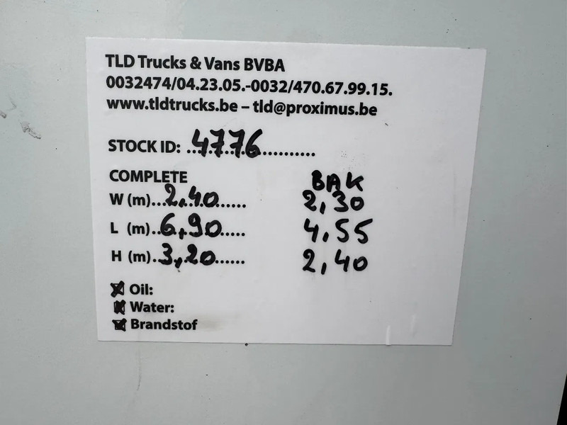 Curtain side truck Mercedes-Benz **611D-FRENCH ORIGIN**: picture 13