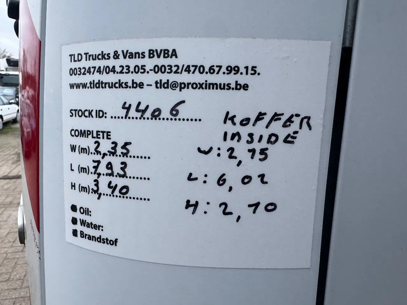 Box truck Mercedes-Benz Atego 918 **BLUETEC 5-BELGIAN TRUCK-ONLY 128000KM**: picture 18 Box truck Mercedes-Benz Atego 918 **BLUETEC 5-BELGIAN TRUCK-ONLY 128000KM**: picture 18