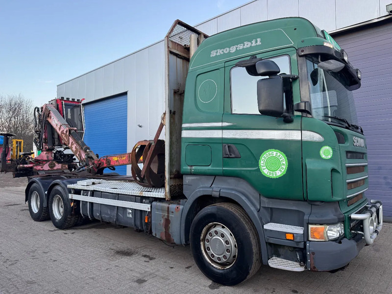 Scania R560 V8 **6X4+JONSERED 1020 CRANE** - Timber truck, Crane truck: picture 1 Scania R560 V8 **6X4+JONSERED 1020 CRANE** - Timber truck, Crane truck: picture 1