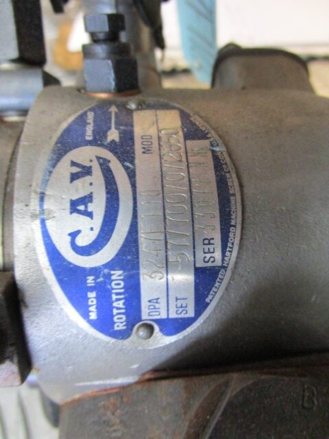 CAV ROTO DPA DIESEL FUEL INJECTION PUMP TYPE 3247F110 - Fuel processing/ Fuel delivery for Truck: picture 2 CAV ROTO DPA DIESEL FUEL INJECTION PUMP TYPE 3247F110 - Fuel processing/ Fuel delivery for Truck: picture 2