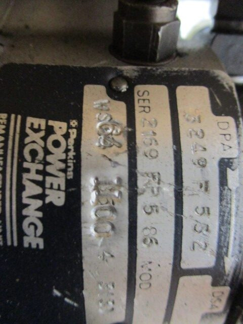 CAV ROTO PERKINS DPA DIESEL FUEL INJECTION PUMP TYPE 3249F332 - Fuel processing/ Fuel delivery for Truck: picture 2 CAV ROTO PERKINS DPA DIESEL FUEL INJECTION PUMP TYPE 3249F332 - Fuel processing/ Fuel delivery for Truck: picture 2