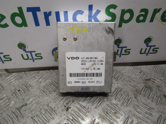 MAN TGA SPEED LIMITER CONTROL/ECU P/NO 412.409/007/001 - Electrical system for Truck: picture 1 MAN TGA SPEED LIMITER CONTROL/ECU P/NO 412.409/007/001 - Electrical system for Truck: picture 1