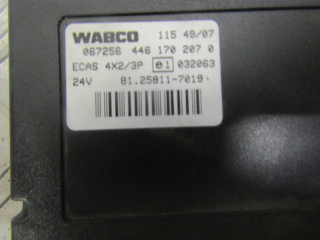 MAN TGL ECAS ECU P/NO 81.25811.7019 - ECU for Truck: picture 2 MAN TGL ECAS ECU P/NO 81.25811.7019 - ECU for Truck: picture 2