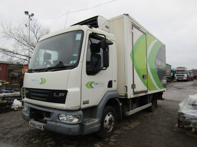 DAF LF 45 160 REFRIDGERATED TRUCK 2012 FOR BREAKING (CARRIER FRIDGE UNIT) - Truck: picture 3 DAF LF 45 160 REFRIDGERATED TRUCK 2012 FOR BREAKING (CARRIER FRIDGE UNIT) - Truck: picture 3