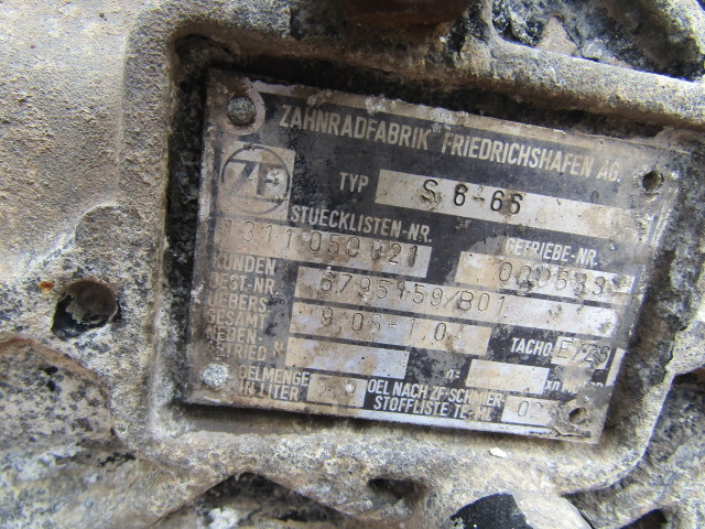 VOLVO FL6 ZF 56.66 6 SPEED MANUAL GEARBOX - Gearbox for Truck: picture 4 VOLVO FL6 ZF 56.66 6 SPEED MANUAL GEARBOX - Gearbox for Truck: picture 4