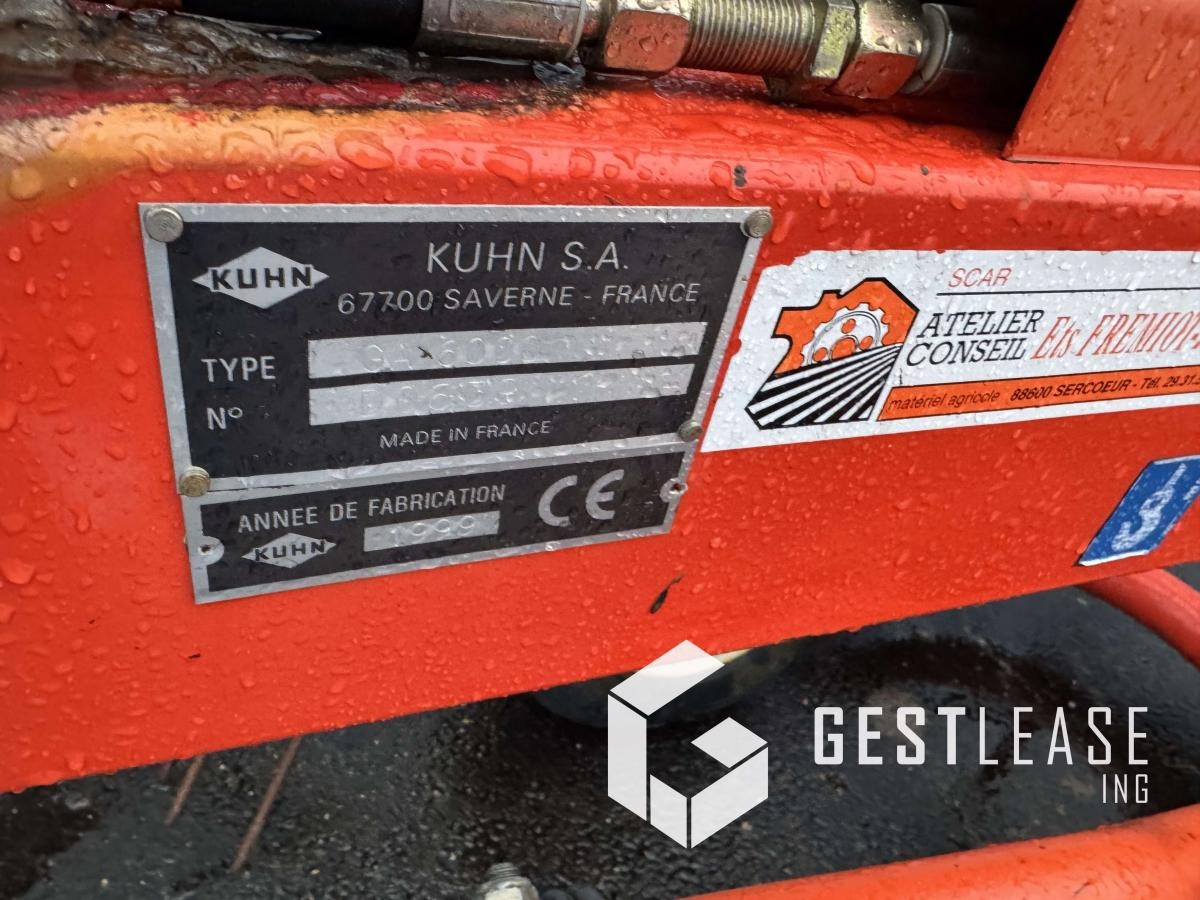 Kuhn GA 6000 - Tedder/ Rake: picture 4 Kuhn GA 6000 - Tedder/ Rake: picture 4