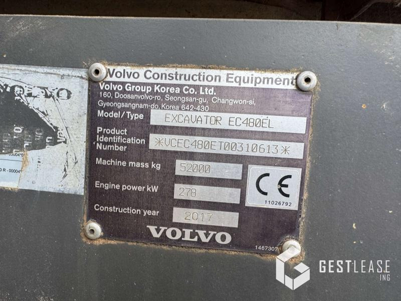 Leasing of Volvo EC 480 EL Volvo EC 480 EL: picture 7