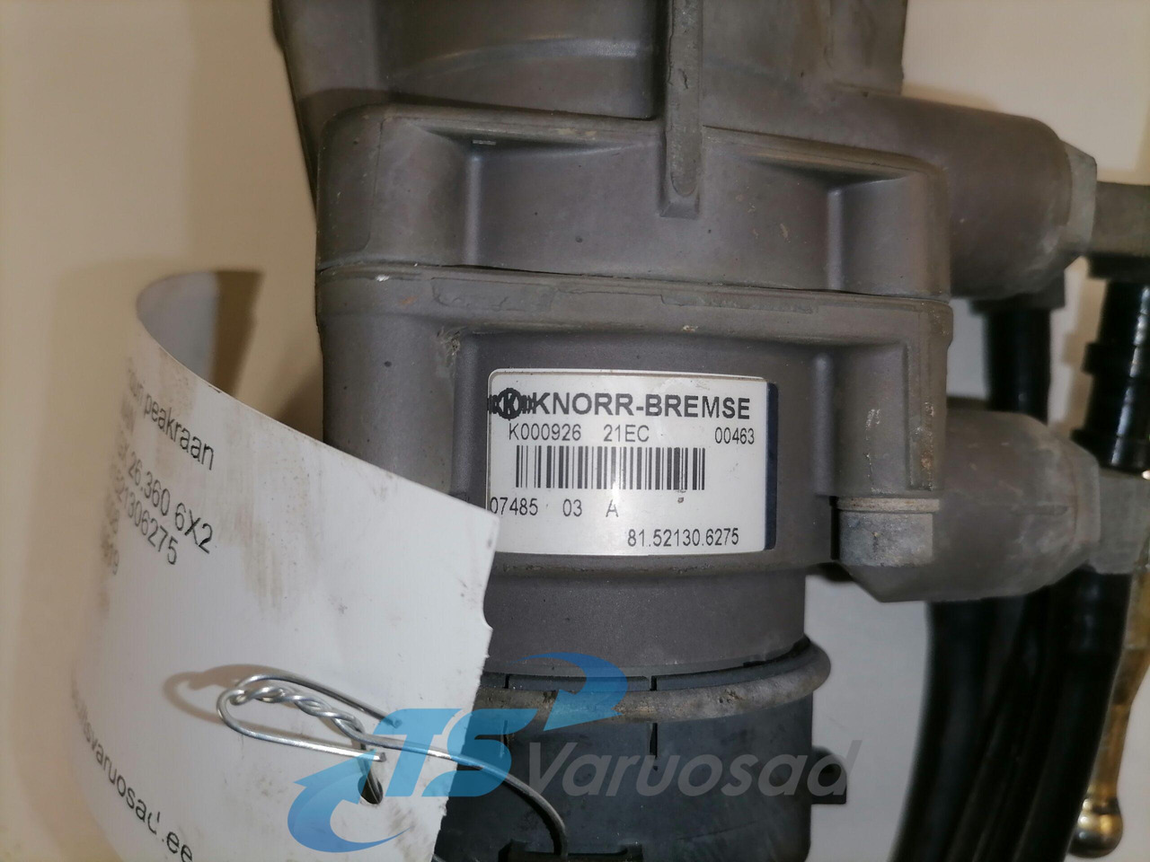 MAN Brake pressure control 81521306275 - Brake valve for Truck: picture 3 MAN Brake pressure control 81521306275 - Brake valve for Truck: picture 3