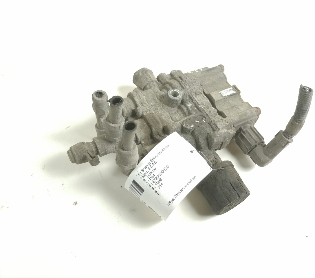 Scania Air suspension control valve, ECAS 4729000620 - Brake valve for Truck: picture 1 Scania Air suspension control valve, ECAS 4729000620 - Brake valve for Truck: picture 1