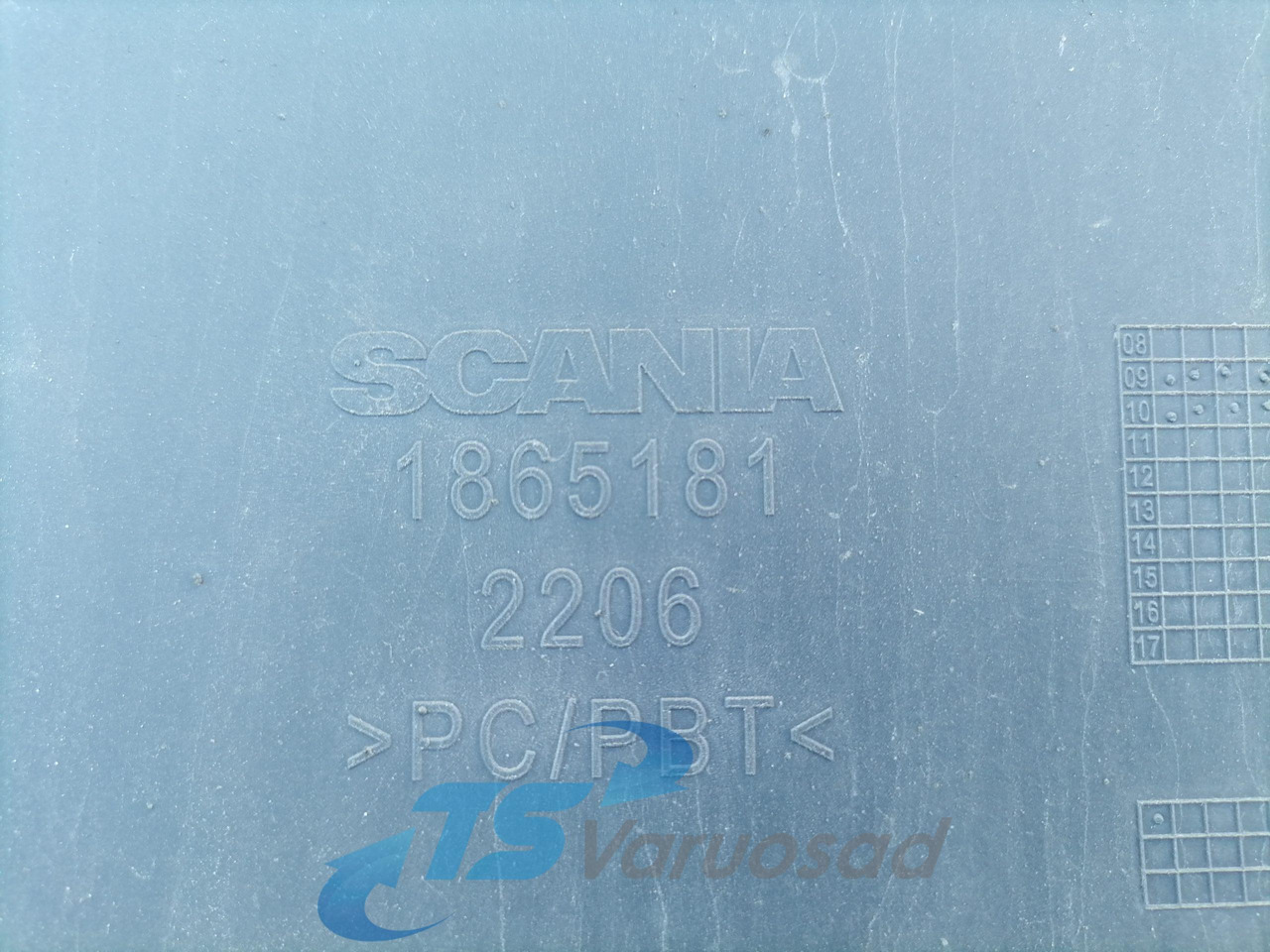 Scania Bumper cover 1865181 - Bumper corner for Truck: picture 4 Scania Bumper cover 1865181 - Bumper corner for Truck: picture 4