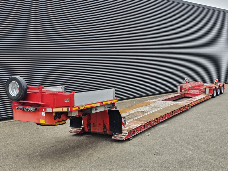 Low loader semi-trailer Broshuis 3 ABD-48 / LOWBED / REMOVABLE NECK / EXTENDABLE: picture 1