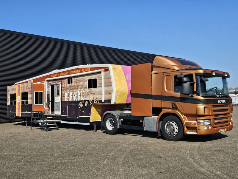 Scania P 280 + trailer - 2 X SLIDE OUT / CAMPER / WOHNMOBIL - Camper: picture 1 Scania P 280 + trailer - 2 X SLIDE OUT / CAMPER / WOHNMOBIL - Camper: picture 1