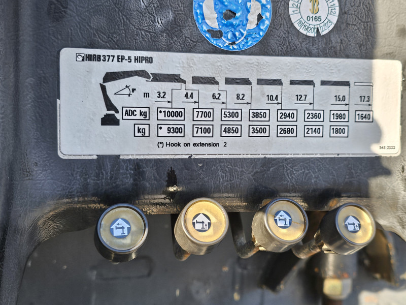 Crane truck DAF XF 105.460 6X2 / HIAB 37TM KRAN / CRANE / GRUE: picture 19 Crane truck DAF XF 105.460 6X2 / HIAB 37TM KRAN / CRANE / GRUE: picture 19