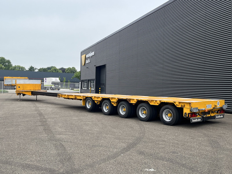 Goldhofer STZ-L 5-50/80 A / 5 X STEERING / EXTENDABLE / - Low loader semi-trailer: picture 2 Goldhofer STZ-L 5-50/80 A / 5 X STEERING / EXTENDABLE / - Low loader semi-trailer: picture 2