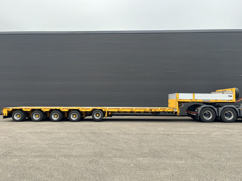 Goldhofer STZ-L 5-50/80 A / 5 X STEERING / EXTENDABLE / - Low loader semi-trailer: picture 4 Goldhofer STZ-L 5-50/80 A / 5 X STEERING / EXTENDABLE / - Low loader semi-trailer: picture 4