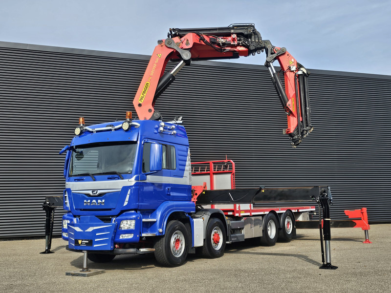 MAN TGS 35.500 8x4-6 / PALFINGER 92 t/m CRANE +JIB - Crane truck: picture 4 MAN TGS 35.500 8x4-6 / PALFINGER 92 t/m CRANE +JIB - Crane truck: picture 4