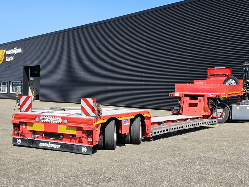 MEUSBURGER MPG-2 / EXTENDABLE / AGRI / REMOVABLE NECK - Low loader semi-trailer: picture 4 MEUSBURGER MPG-2 / EXTENDABLE / AGRI / REMOVABLE NECK - Low loader semi-trailer: picture 4