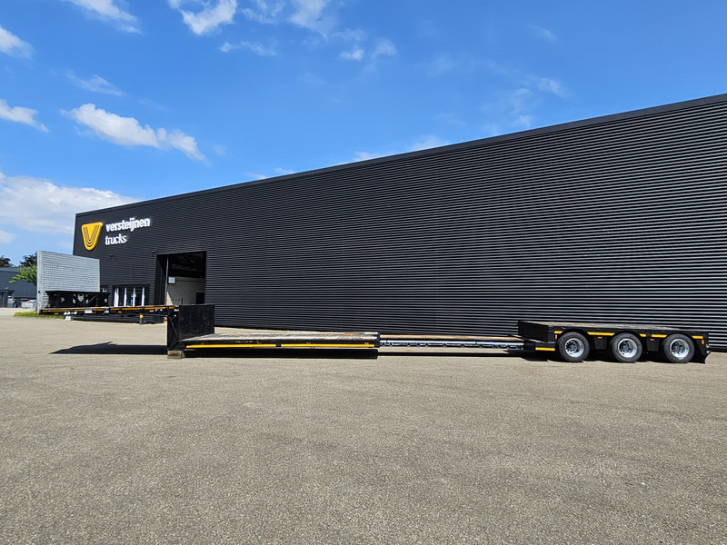 MEUSBURGER MPG 3 / LOW BED / EXTENDABLE / 3 x STEERING AXLE - Low loader semi-trailer: picture 3 MEUSBURGER MPG 3 / LOW BED / EXTENDABLE / 3 x STEERING AXLE - Low loader semi-trailer: picture 3