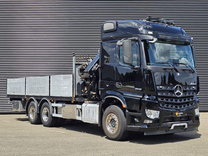 Crane truck Mercedes-Benz AROCS 2545 6x2 / HMF 32 TM / CRANE / KRAN: picture 9